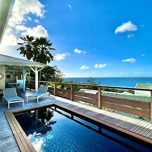 Villa Etoile Matutine, 3 Chambres, Piscine, Belle Vue, Deshaies